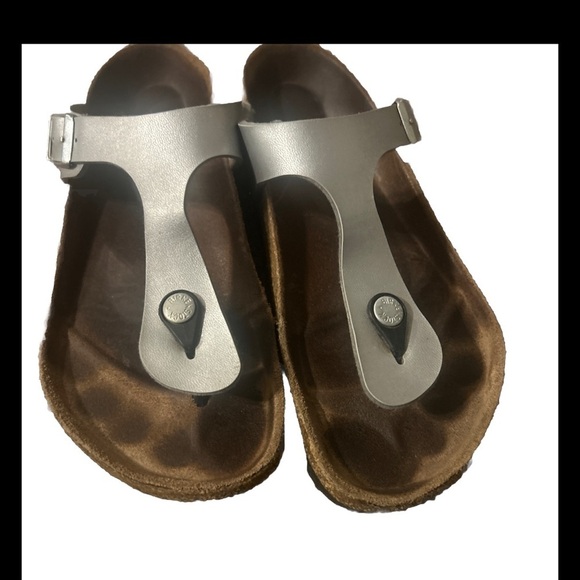 Birkenstock silver size 39 - Picture 1 of 8